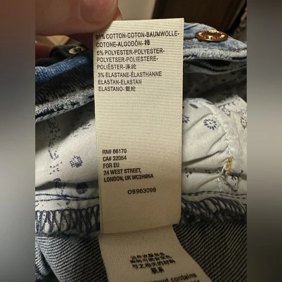 We The Free by Free People crvy Five Star Vintage High-Rise Shorts size 27 - Picture 6 of 9